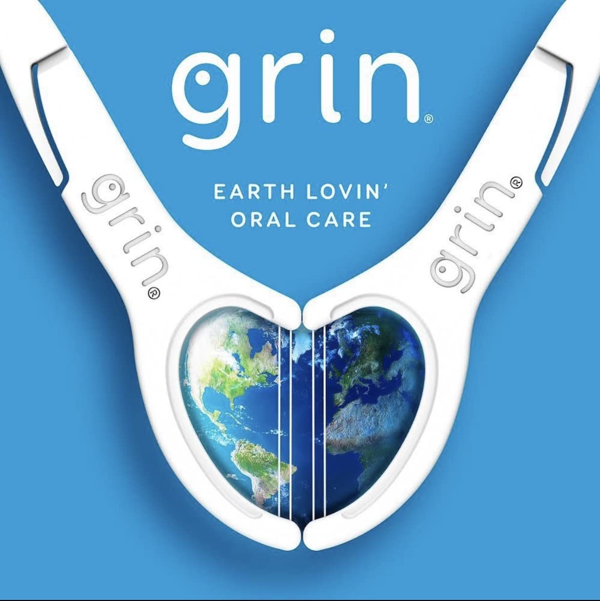 Grin Dental Floss 3-Pack (60 per pack) โ White, 180 Total, Minty Fresh