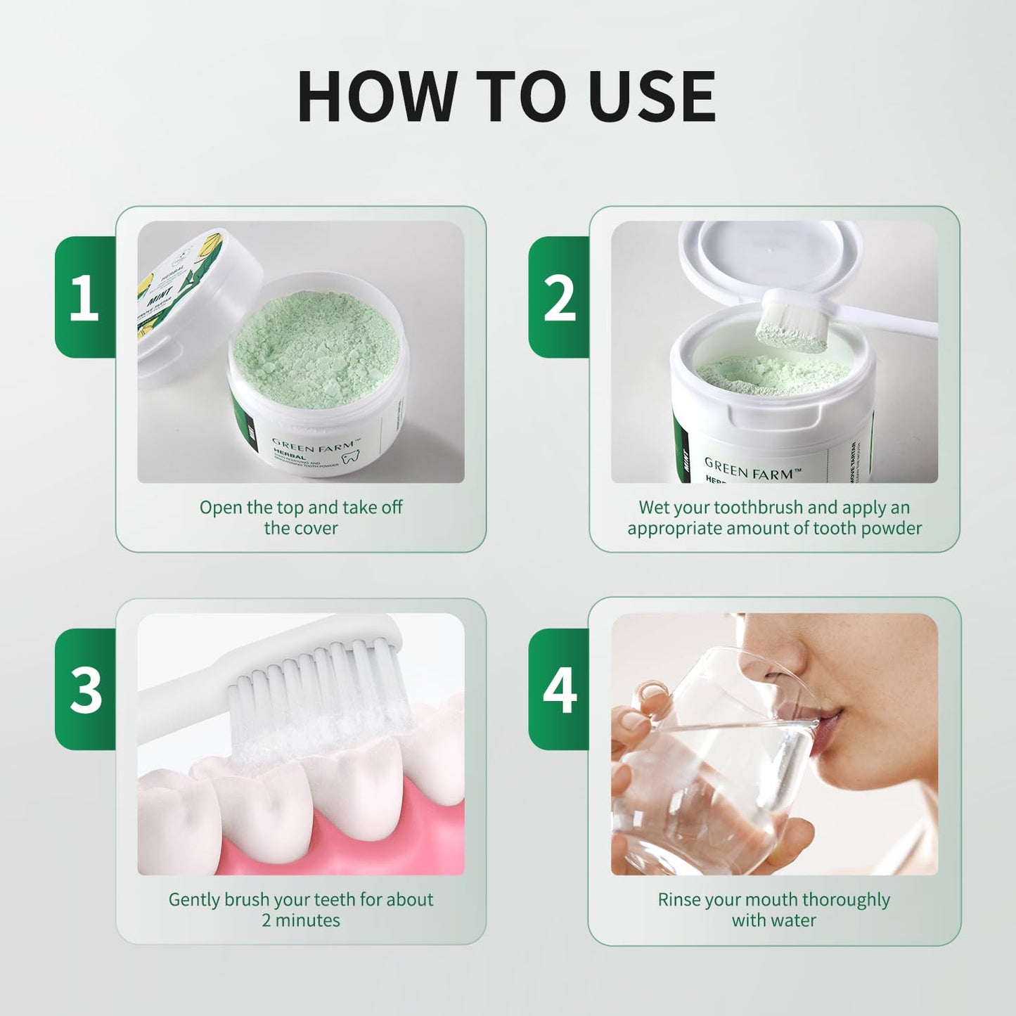 Xylitol Tooth Powder โ Plaque Defense & Gum Care | Enamel-Safe Whitening