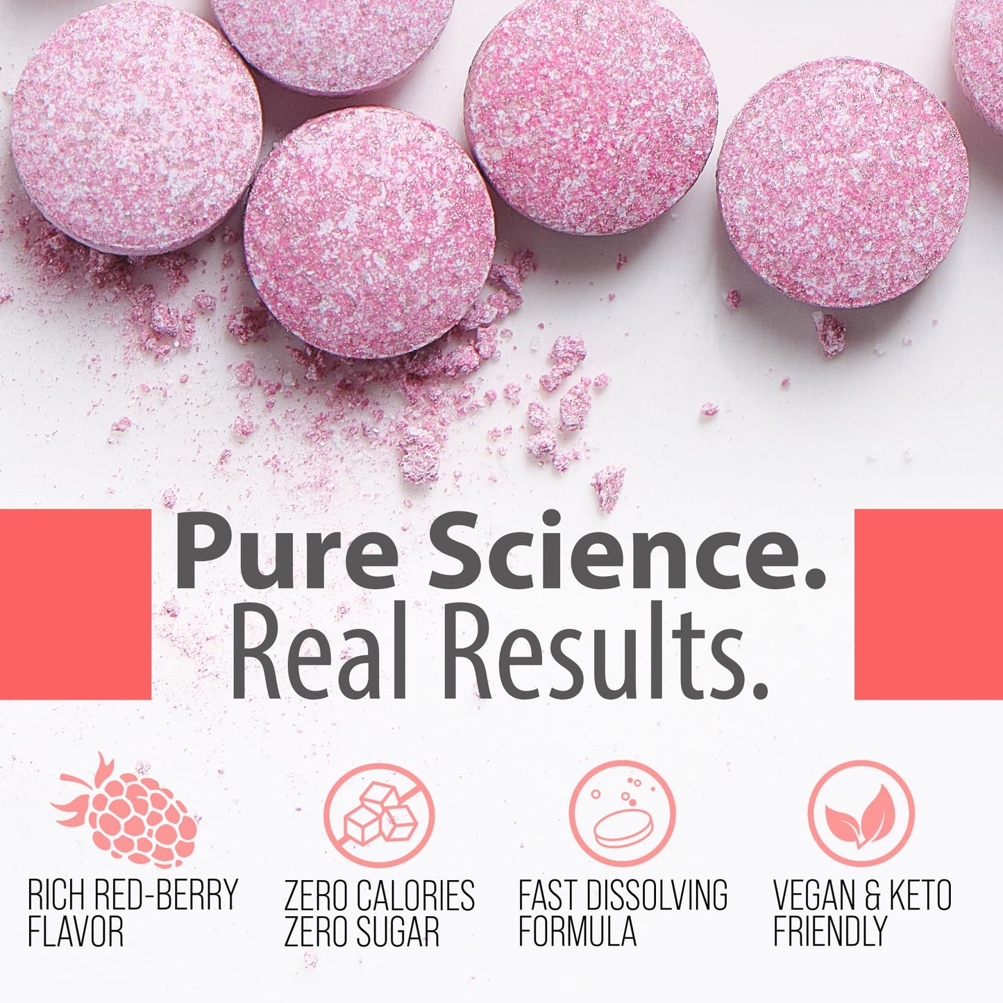 H2UP Sugar-Free Molecular Hydrogen Tablets โ 60 Count, 12 PPM Hydrogen