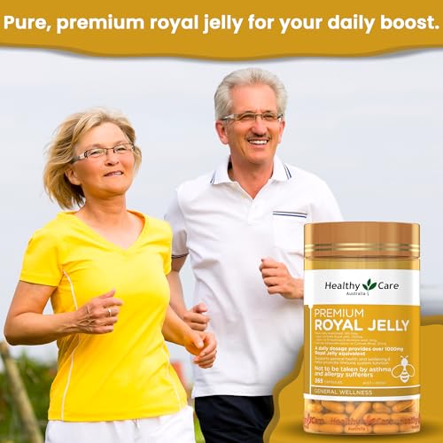 Healthy Care Royal Jelly 1000, 365 Capsules โ Made in Australia