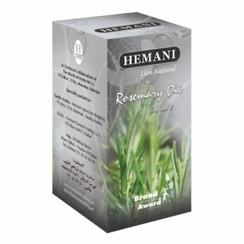 Hemani Rosemary Oil 30mL (1 OZ) โ Pure Edible Food Grade Oil for Hair Care, Skin Care & Aromatherapy