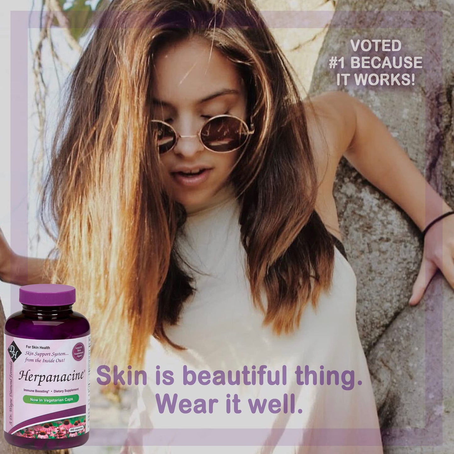 Herpanacine Diamond โ Natural Skin Care & Immune Support (200 Count)