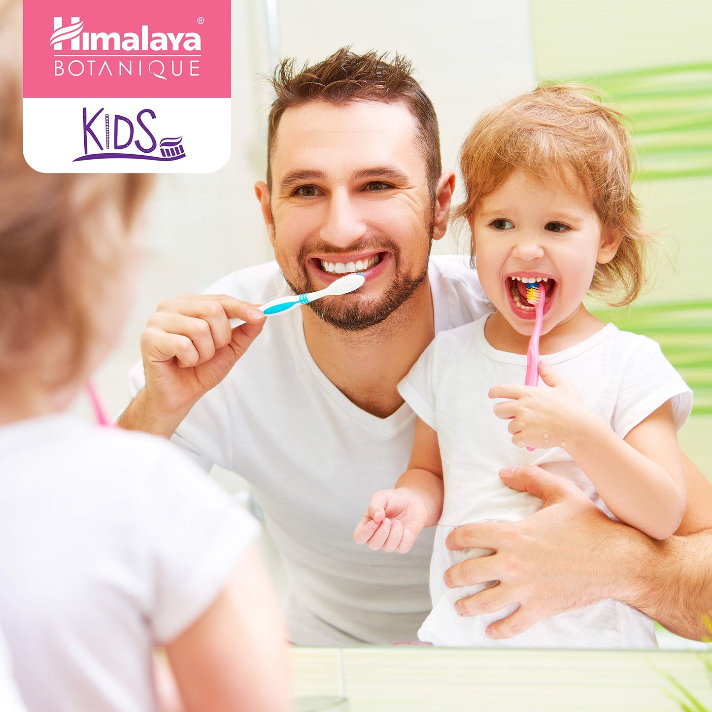 Himalaya Botanique Kids Toothpaste โ Herbal Bubble Gum, Fluoride Free, 4 oz (2 Pack)