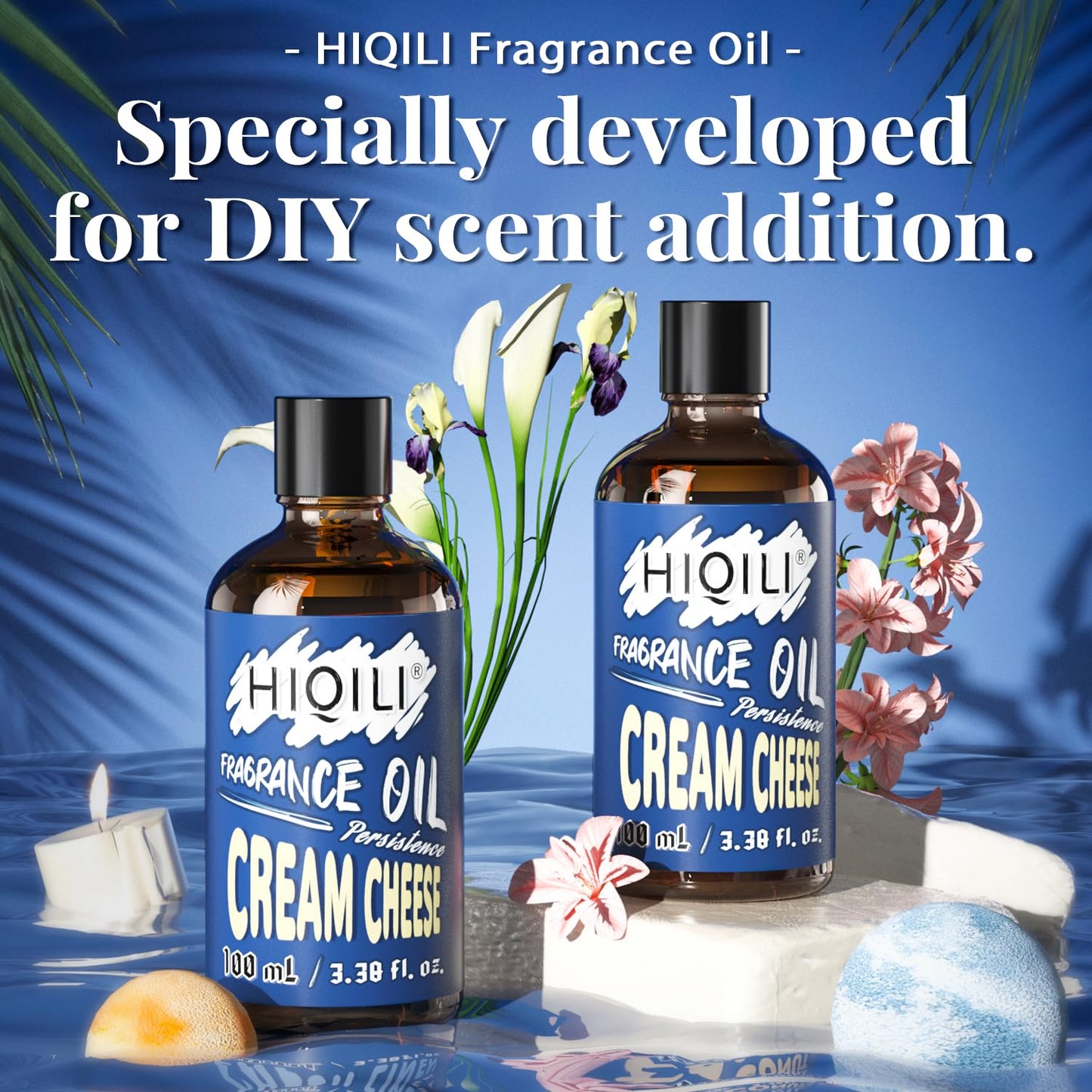HIQILI Cream Cheese Fragrance Oil 100ml β Diffuser & Aromatherapy