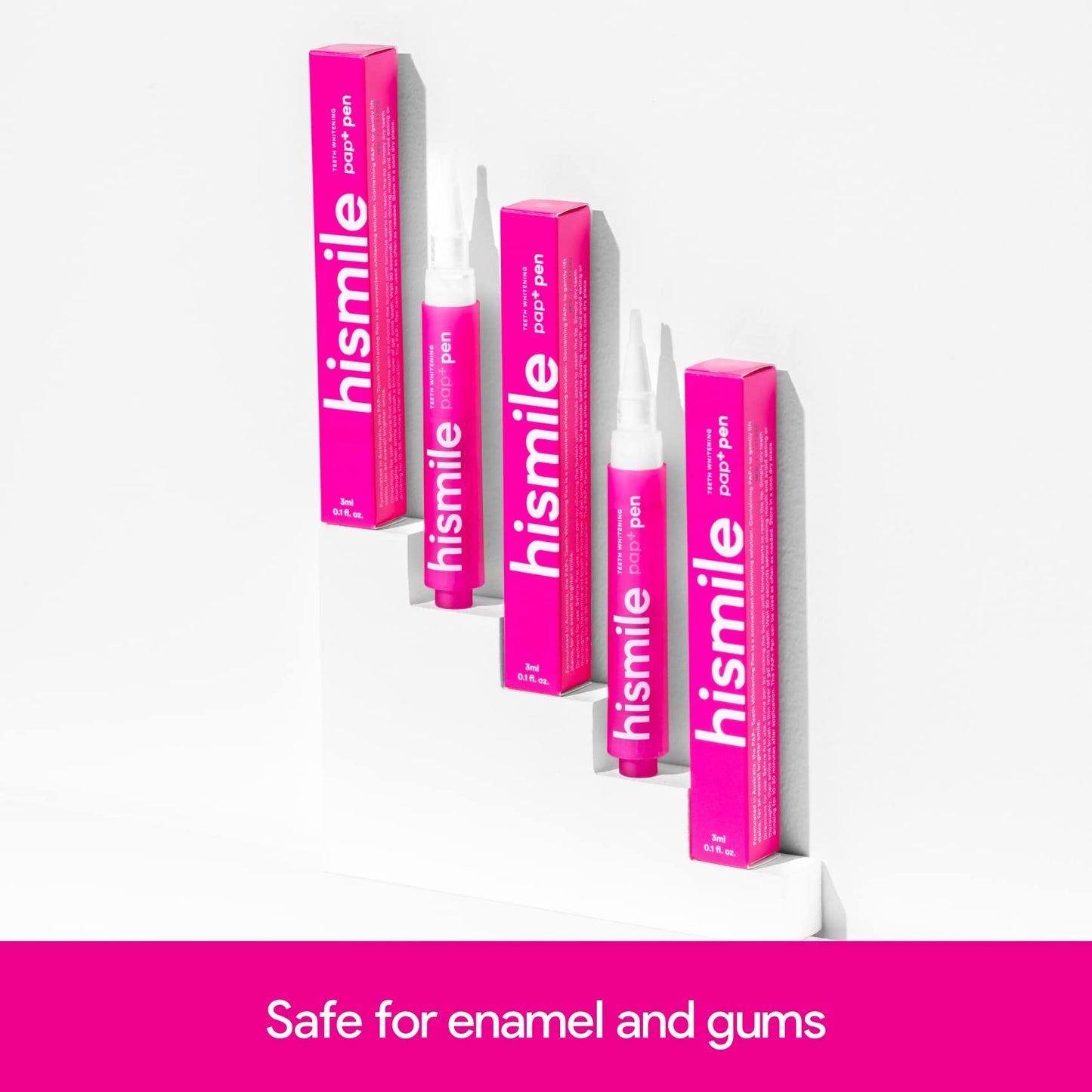 HISMILE Pap+ Whitening Pen โ Peroxide-Free for Sensitive Teeth