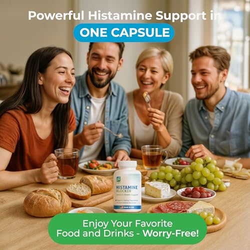 DAO Supplements Histamine Blocker โ Advanced DAO Enzyme for Histamine Digestion (30 Capsules)