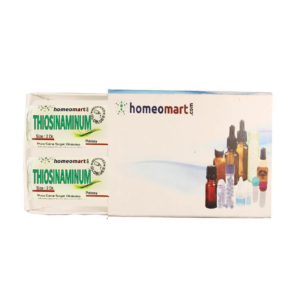 Thiosinaminum Homeopathy Pellets 1M Potency โ Pack of 2 | HomeoMart