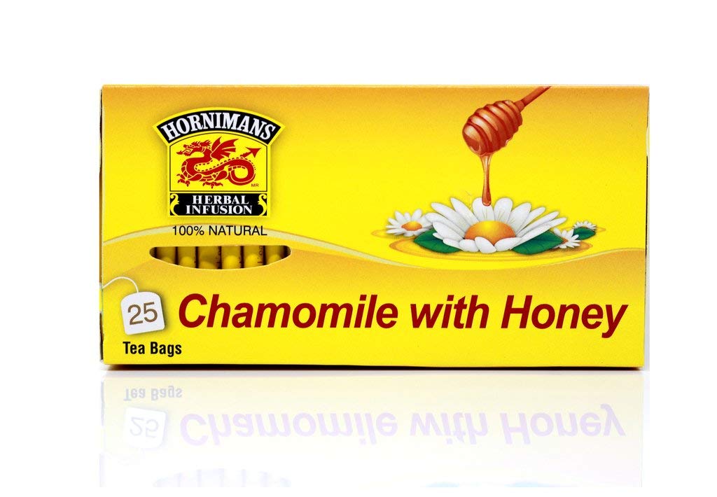 Hornimans Chamomile Honey Herbal Tea โ 25ct (Manzanilla Miel)