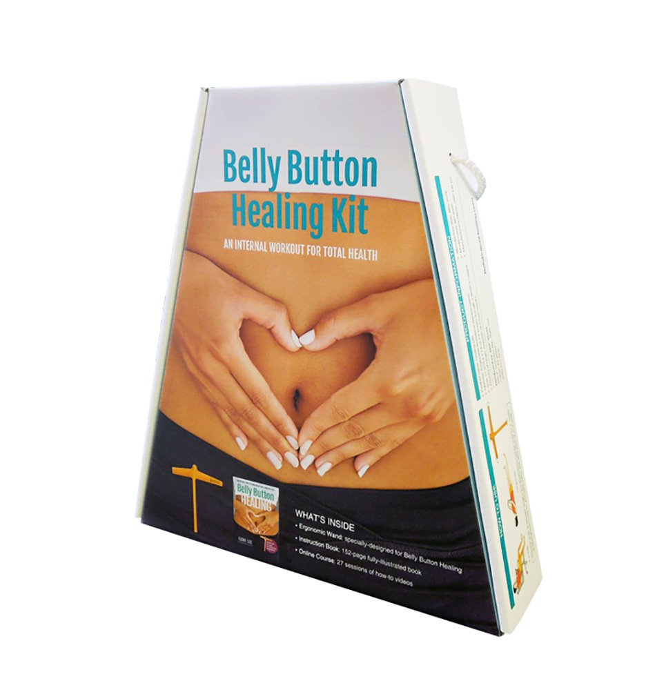 HSP Belly Button Healing Kit โ Self-Acupressure Wand for Stress Relief, Gut Health & Energy