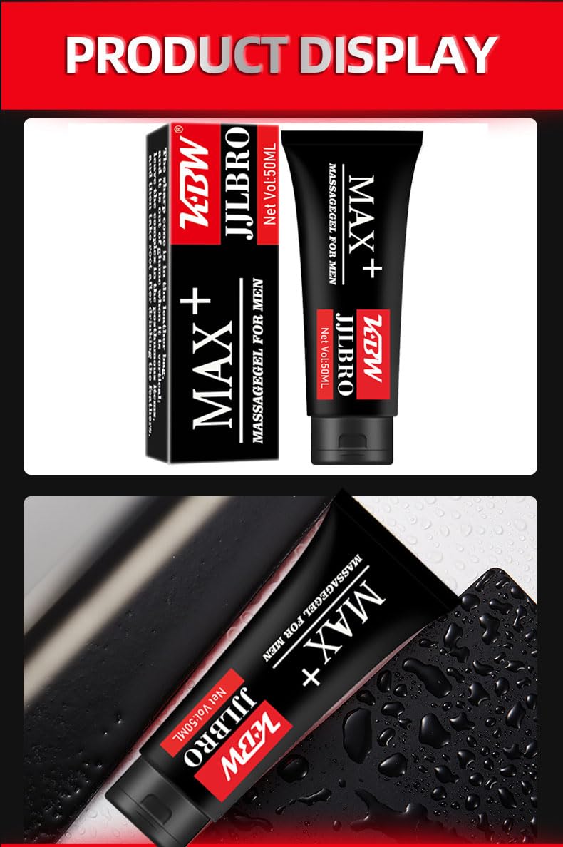 Huge Max+ XXXL Massage Gel for Men โ Size, Thickness & Performance