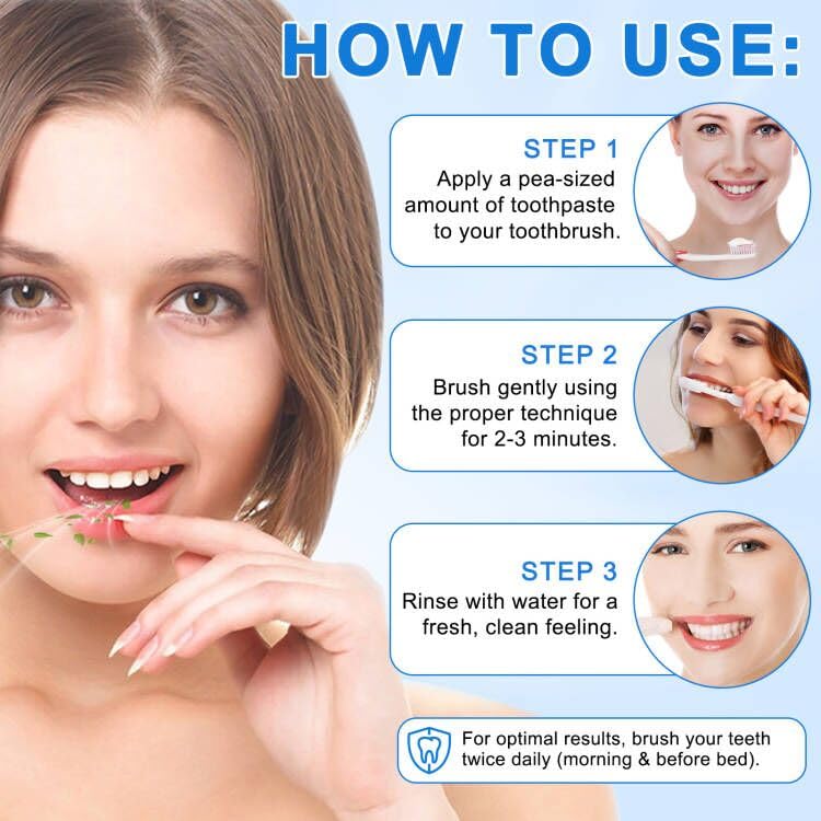 Hydroxyapatite Toothpaste โ Enamel Repair & Cavity Prevention, Fluoride-Free, Fresh Mint 1 Pack
