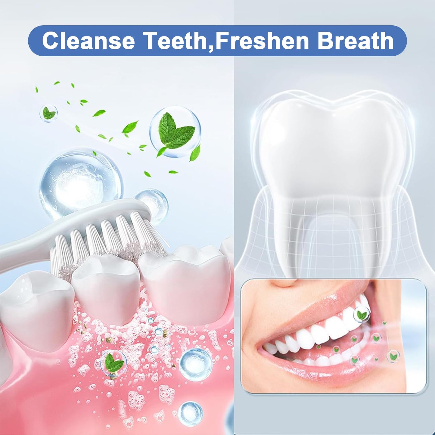 Hydroxyapatite Toothpaste for Enamel Protection โ Gentle Mint