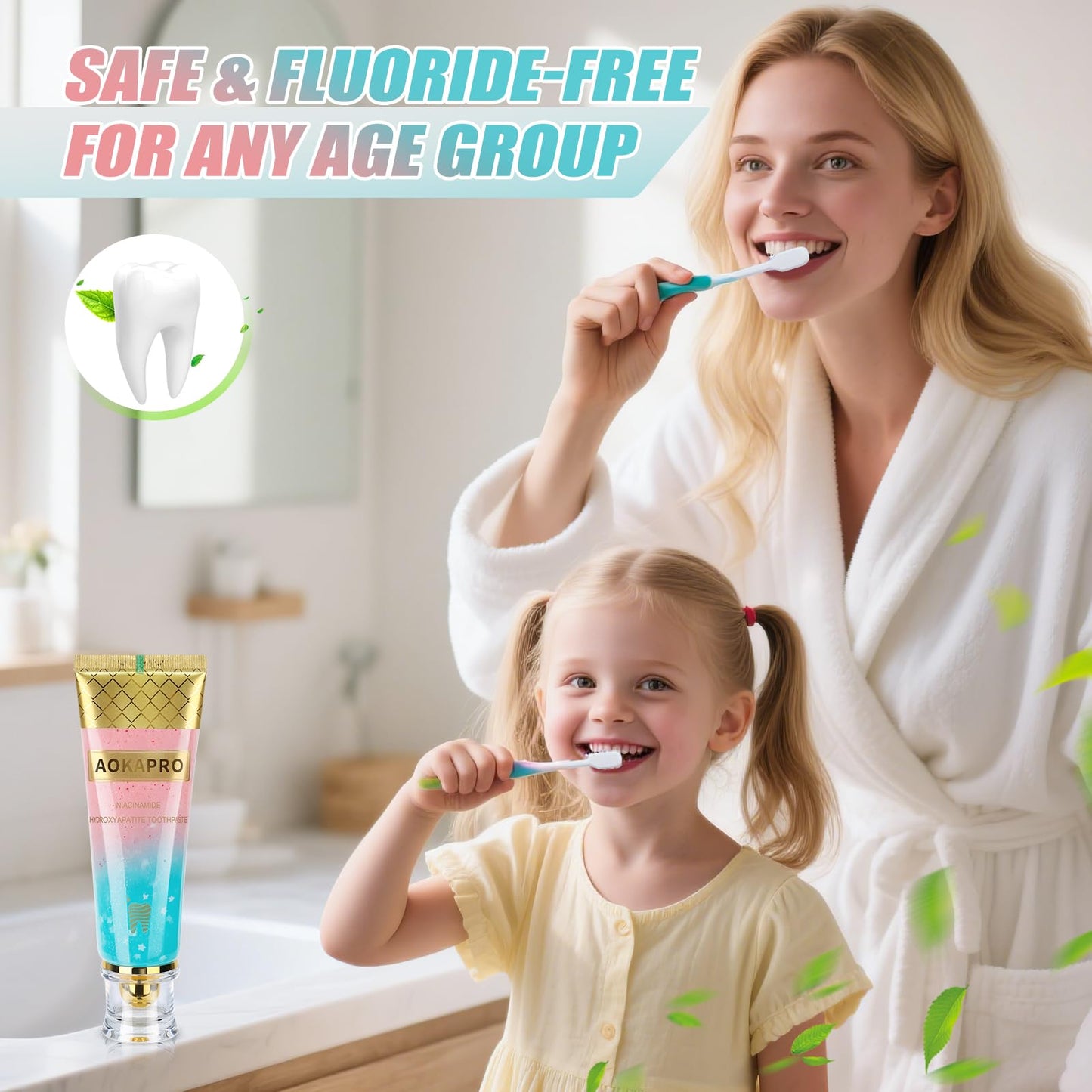Hydroxyapatite Toothpaste with Niacinamide โ Whitening & Enamel Repair