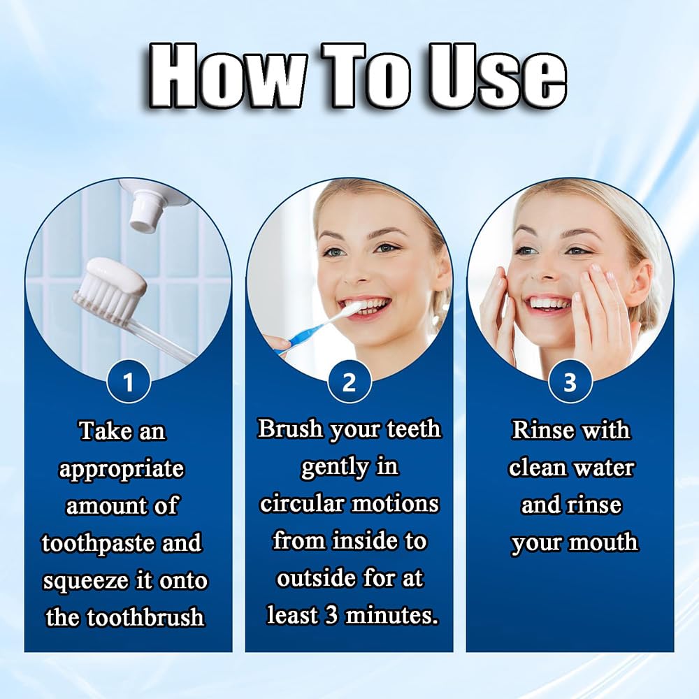 2-Pack Hydroxyapatite Toothpaste โ Fluoride-Free, 7.5% Hydroxyapatite for Sensitive Teeth