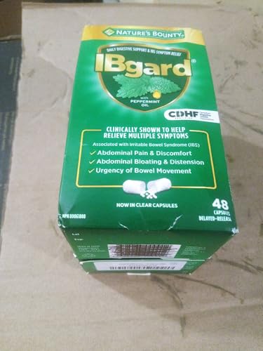 IBgard Daily Gut Health Support Dietary Supplement โ 96 Capsules | Packaging May Vary