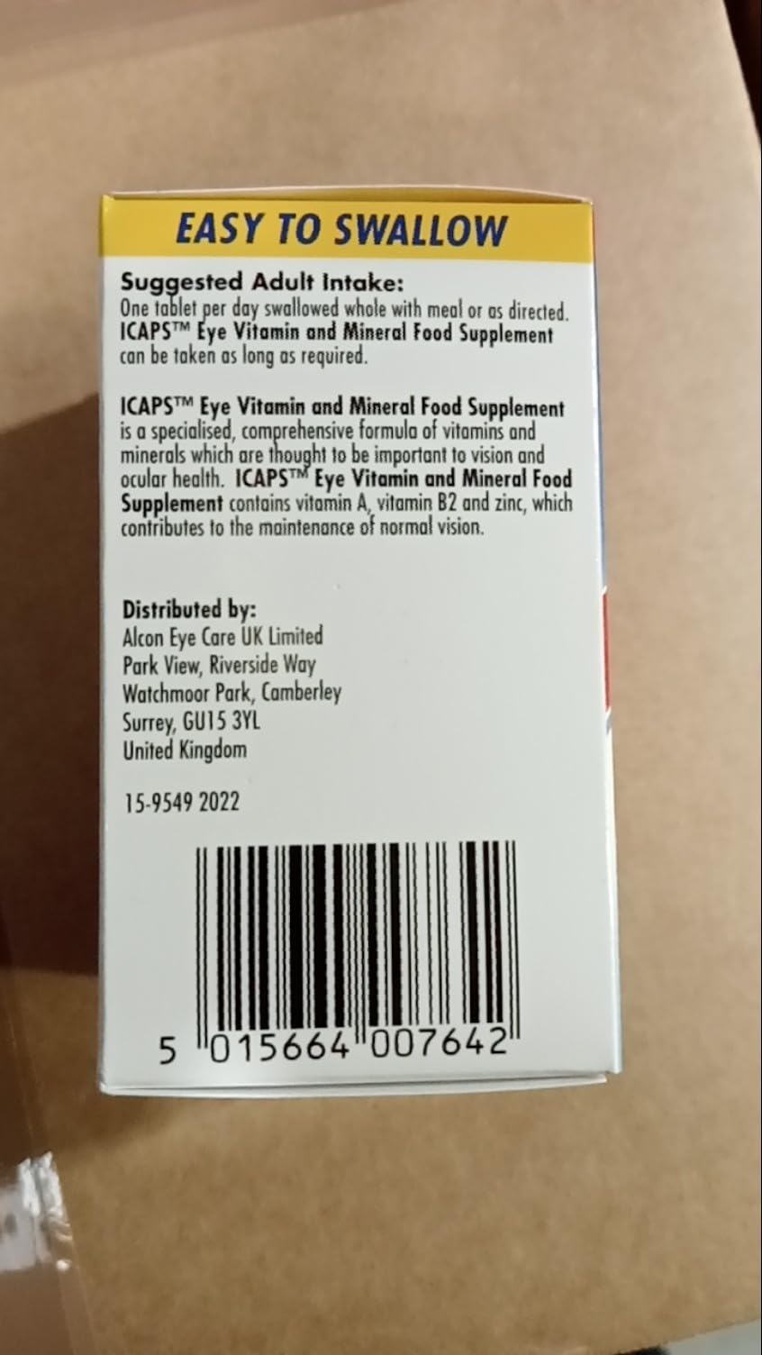 ICaps Extra Lutein Tablets 30s โ 2 Pack | Supports Normal Vision Maintenance