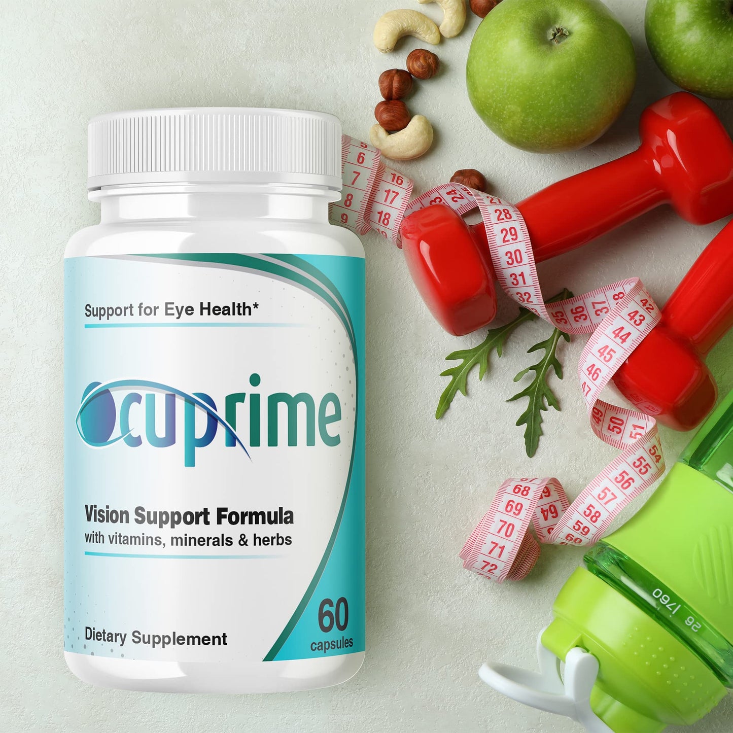 IDEAL PERFORMANCE 2-Pack Ocuprime for Eyes โ Vision Pills (120 Capsules)