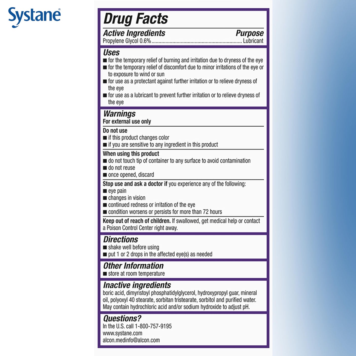 Systane Complete Unit-Dose Preservative-Free Eye Drops β 30 Vials for On-the-Go Dry Eye Relief