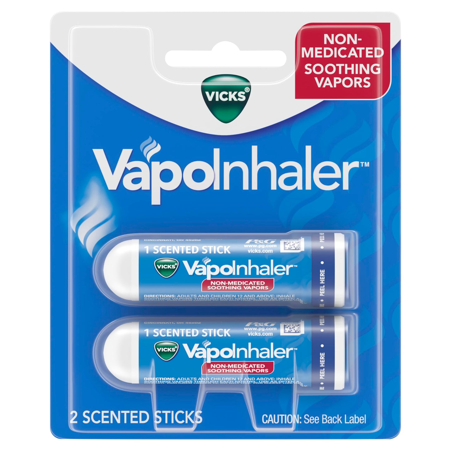 Vicks VapoInhaler โ On-the-Go Non-Medicated Nasal Inhaler with Menthol Vapors