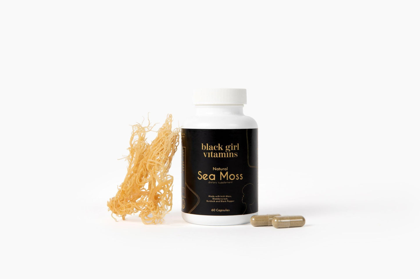 Organic Sea Moss Capsules โ 92 Minerals | Vegan Immune & Thyroid Support