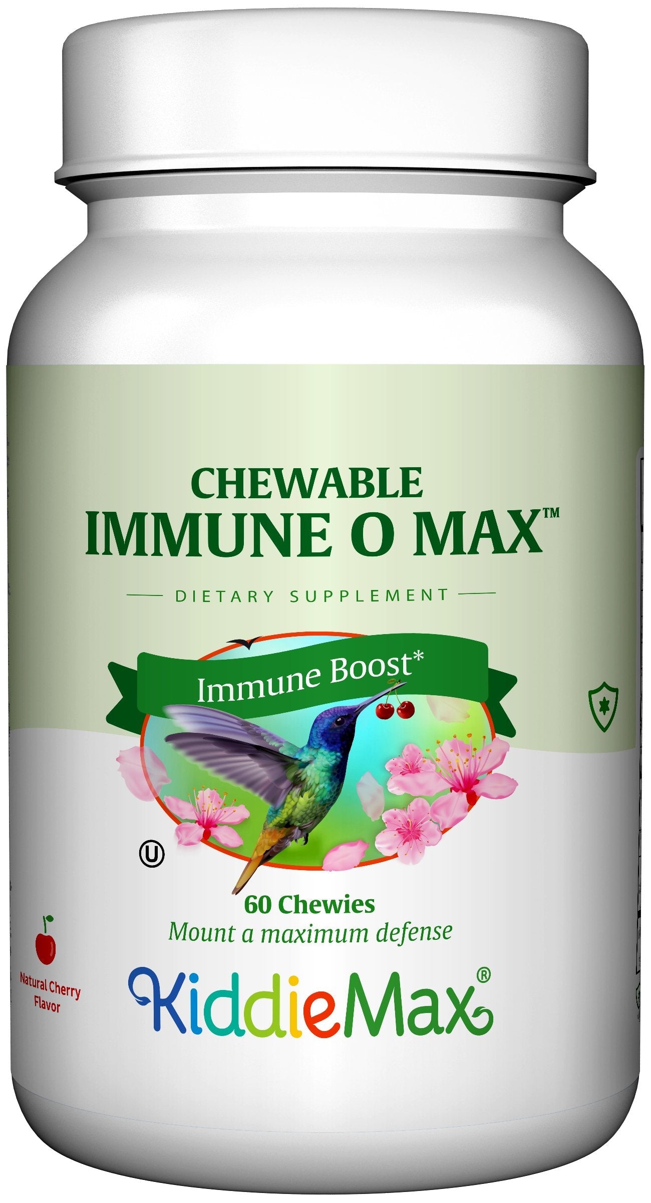 Immuno-O-Max Chewable Immune Support โ Maxi Health, 60 Cherry Tablets
