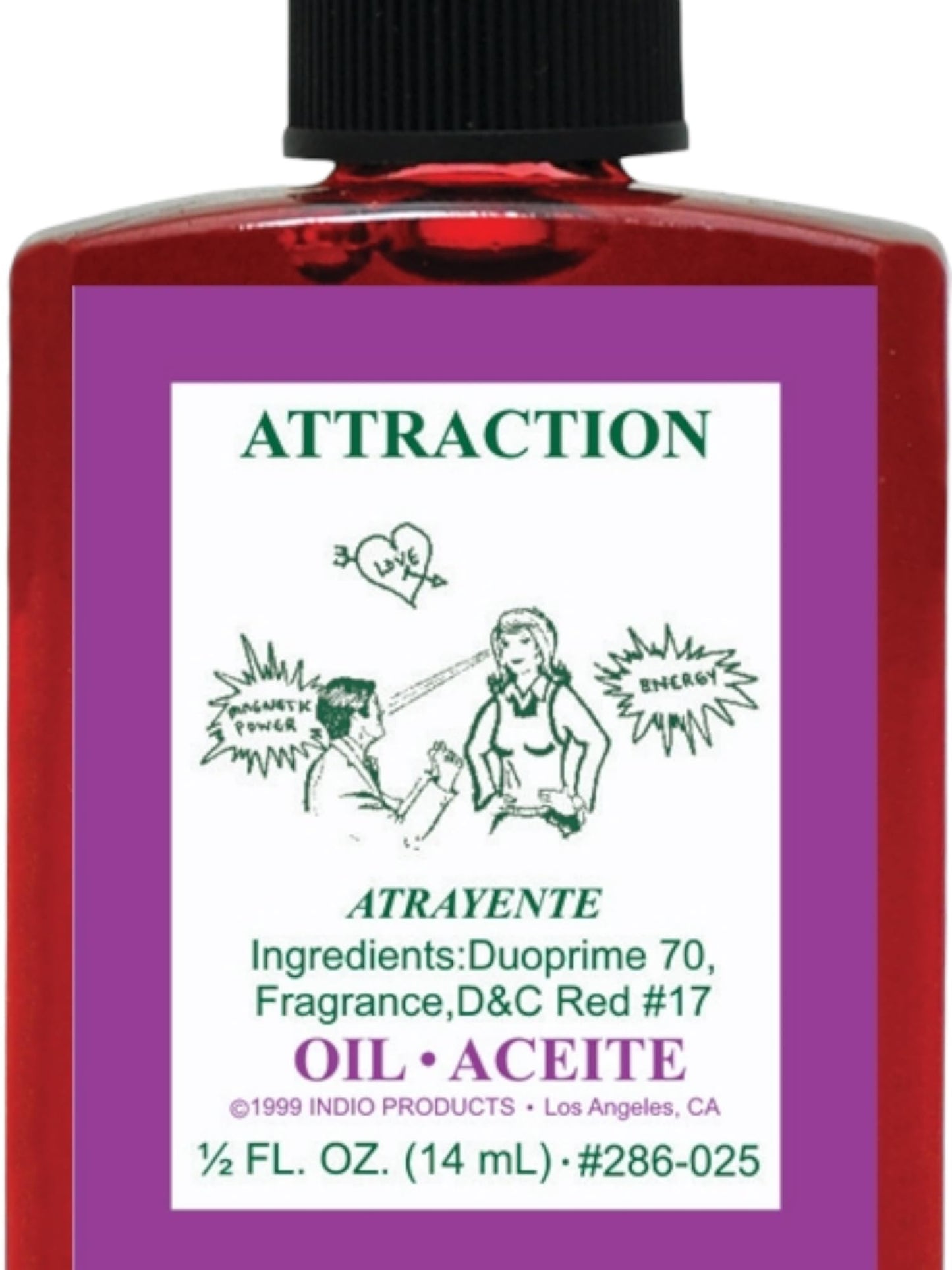 INDIO Attraction Oil 1/2 fl oz โ Spiritual Oil for Attraction
