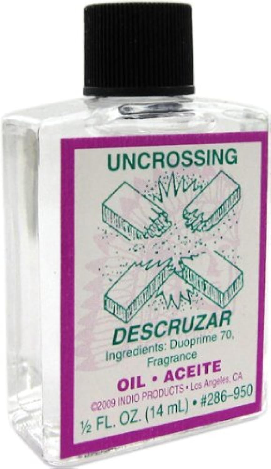 INDIO Uncrossing Oil 1/2 oz โ Spiritual Cleansing & Ritual Oil