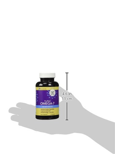 InnovixLabs Purified Omega 7 Supplement - 210 mg Palmitoleic Acid, Metabolism & Triglyceride Support, IFOS Approved, 30 Softgels