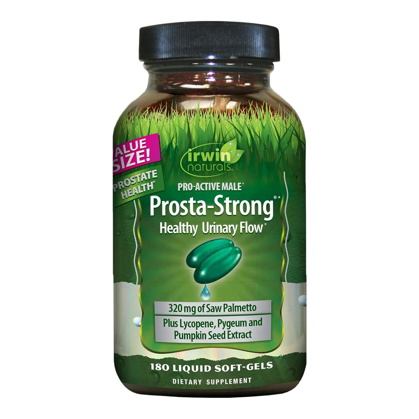 Irwin Naturals Prosta-Strong 180 Softgels โ Prostate Health & Urinary Support