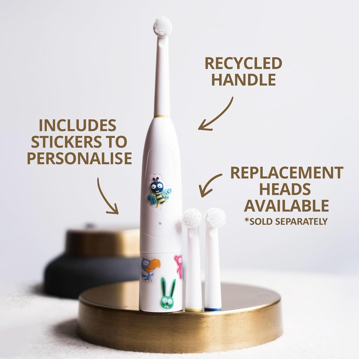 Jack N' Jill Buzzy Brush โ Electric Musical Toothbrush for Kids 3+