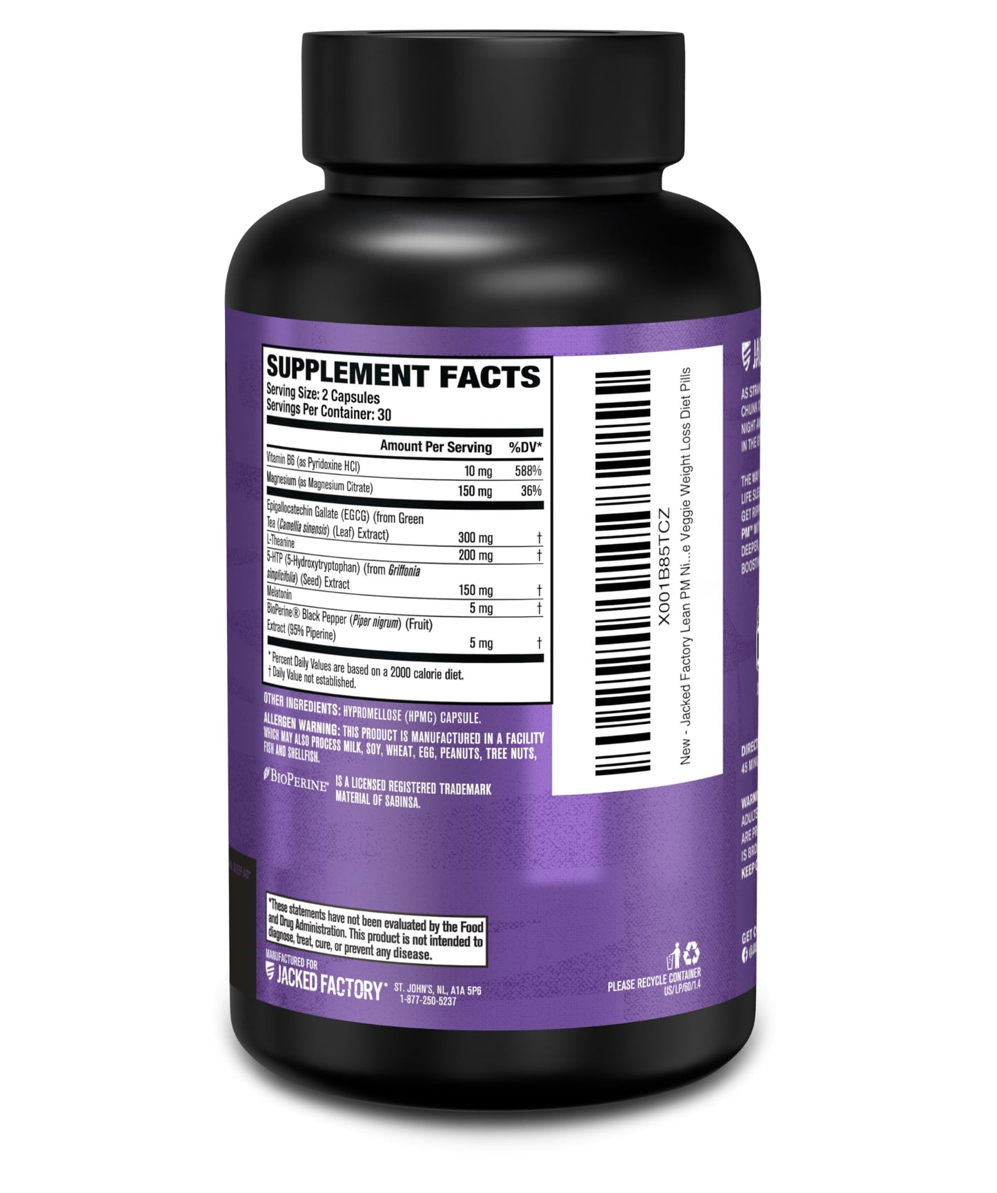 Jacked Factory Burn-XT + Lean-PM Kit β 24-Hour Fat Burning Stack