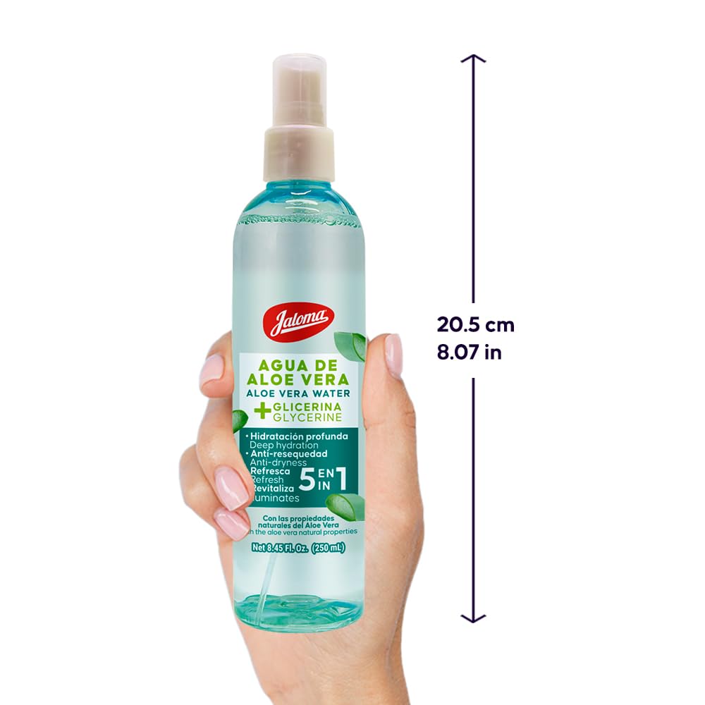 Jaloma Aloe Vera Water 250 ml โ Pack of 1 | Nourish & Hydrate Skin