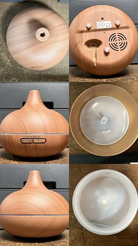 Ultimate Aromatherapy Diffuser & Essential Oil Set โ Ultrasonic, 10 Oils, 4 Timer & 7 Ambient Lights, Lavender