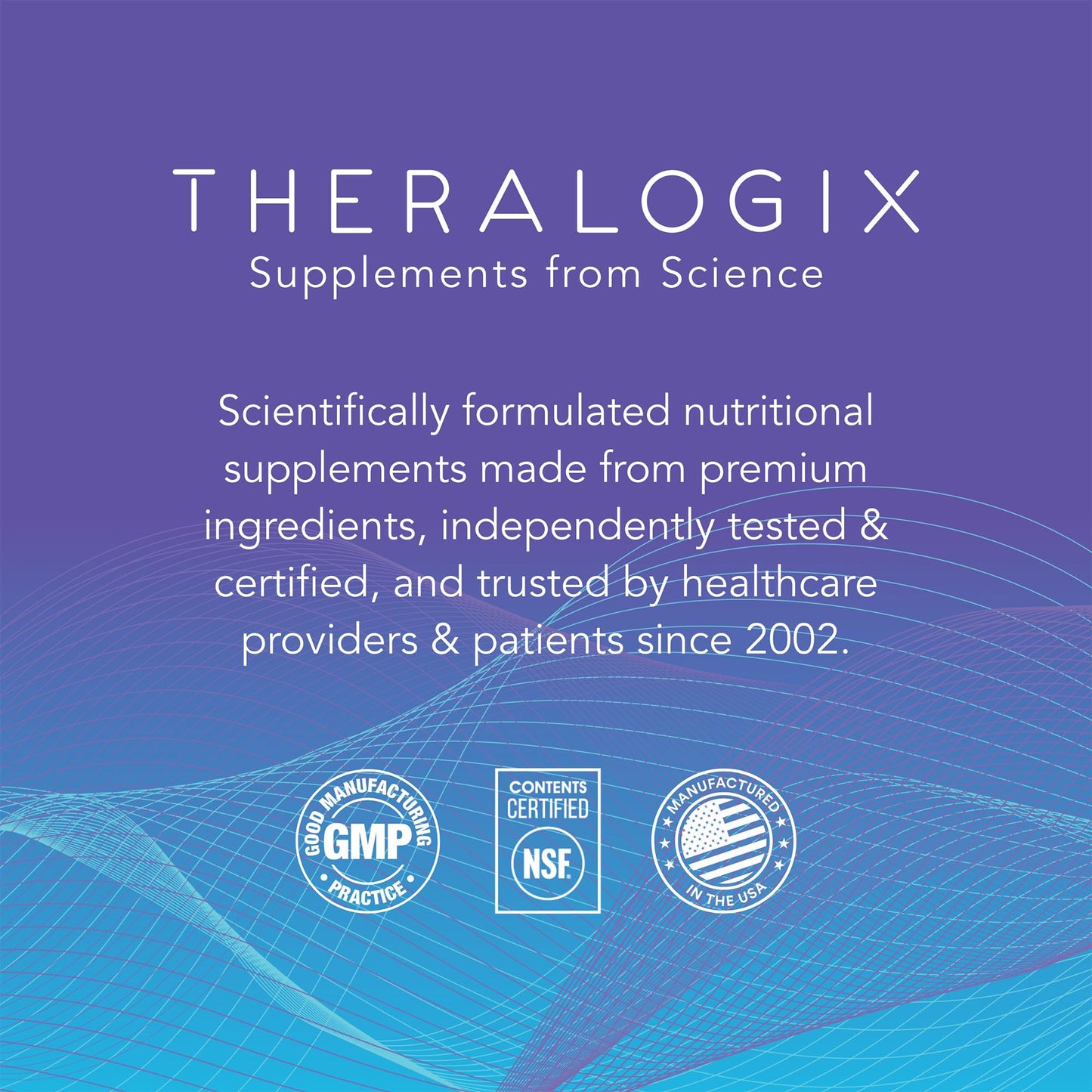 Theralogix OptiFlex-C Chondroitin Sulfate โ 180 Capsules (90-Day Supply) โ NSF Certified Joint Support