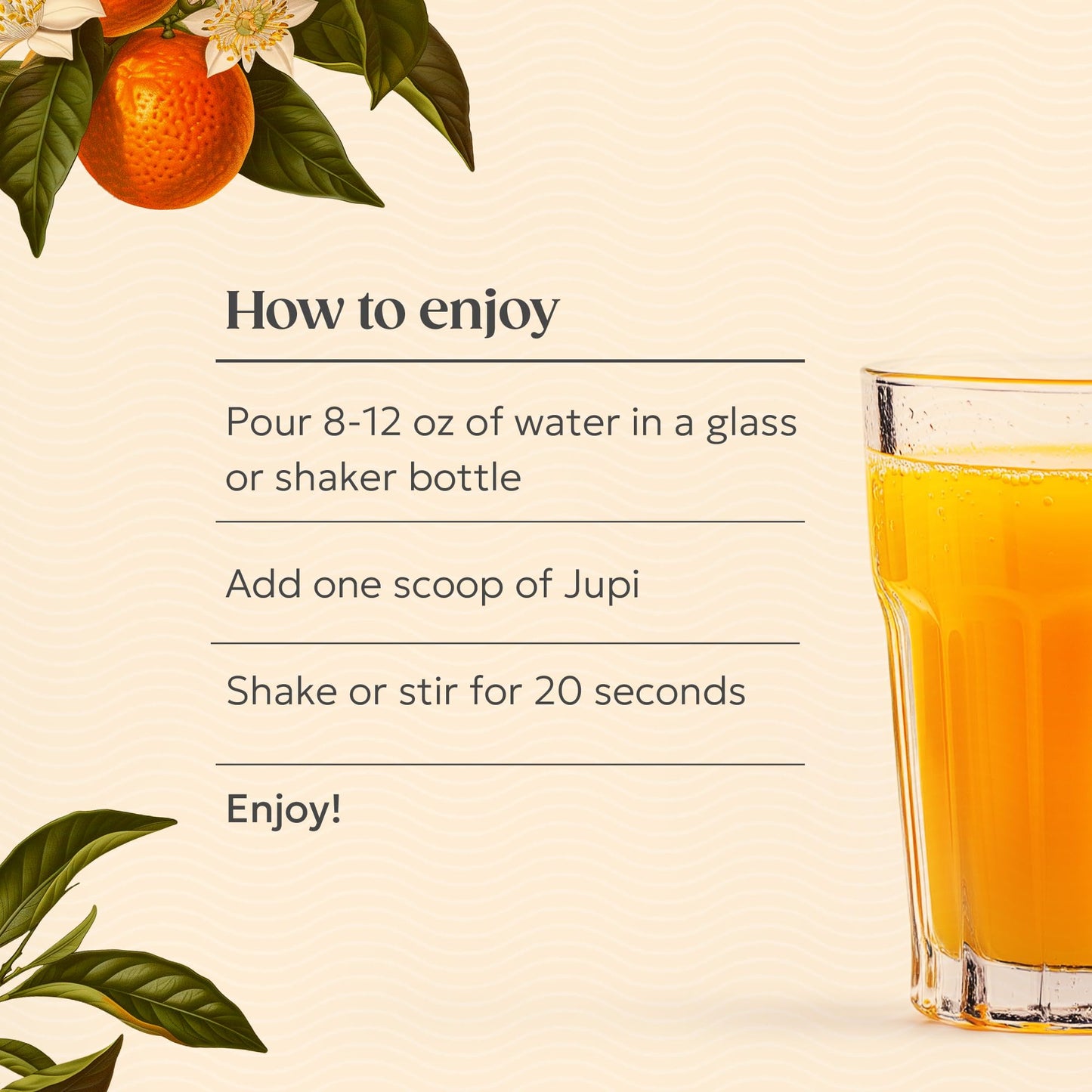 Jupi Hydration & Wellness Powder โ Turmeric Ginger Shots, Vitamin C