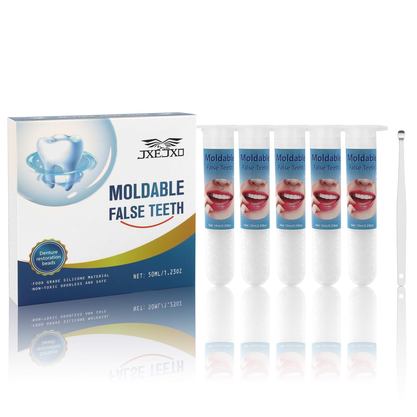 JXE JXO Tooth Repair Kit โ Moldable Thermoplastic Teeth Beads