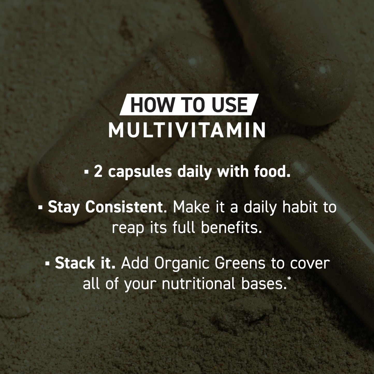 Kaged Multivitamin Capsules โ Plant-Based, Organic Fruits & Veggies | 30 Servings