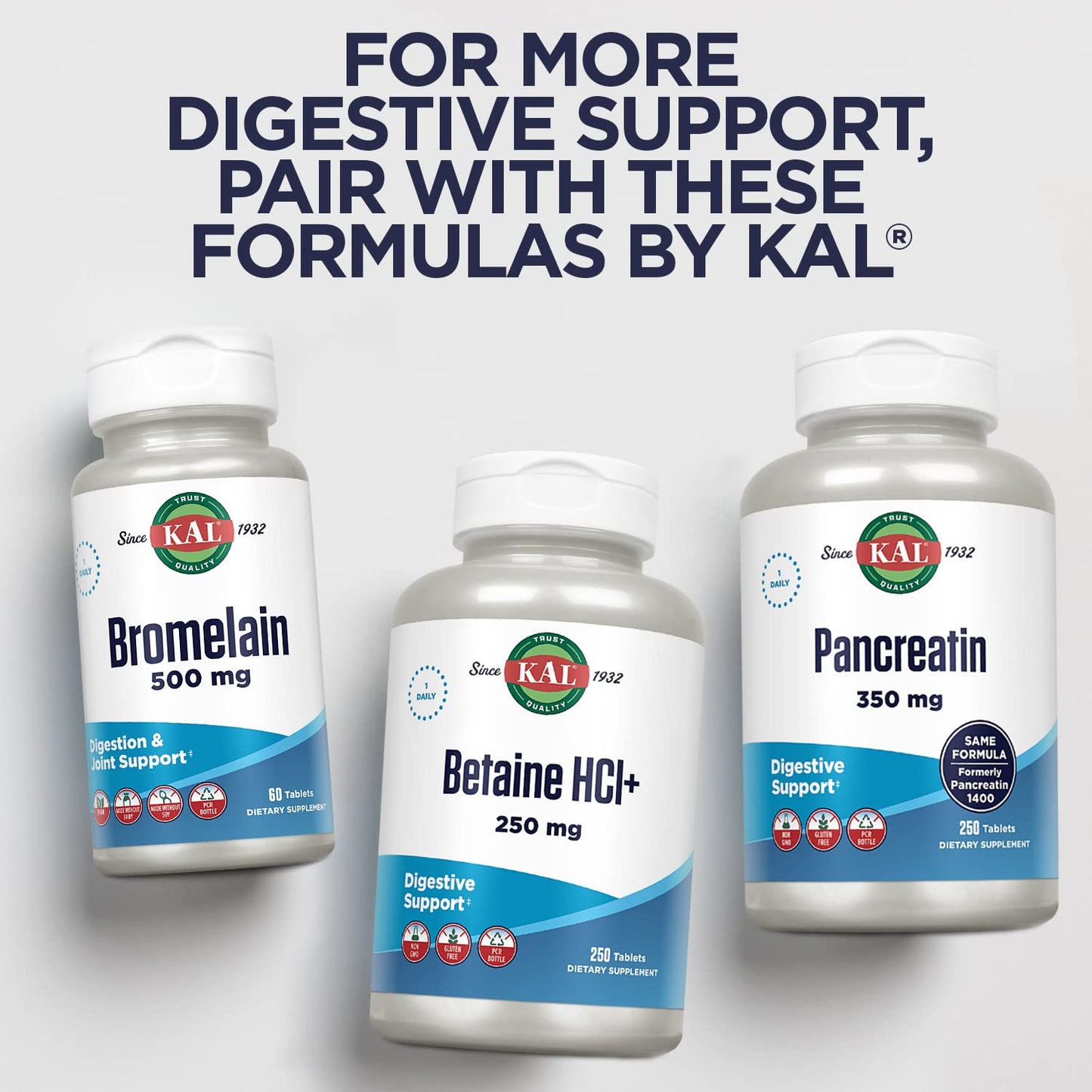 KAL Acidophilus ProBiotic-4 โ 500 Million CFUs, Four Strains, 250 VegCaps