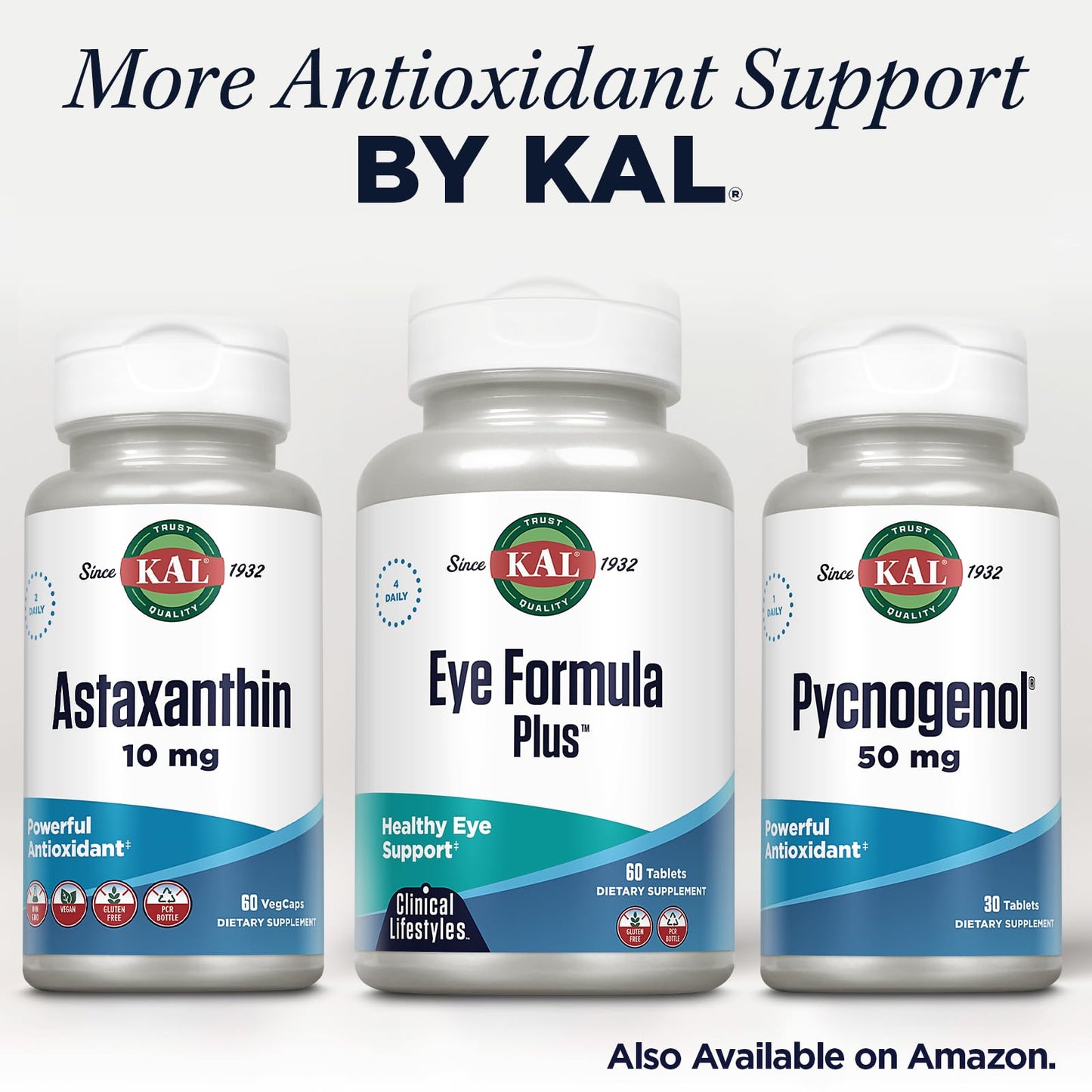 KAL Eye Formula Plus โ Eye Care & Vision Supplements with Lutein & Zeaxanthin