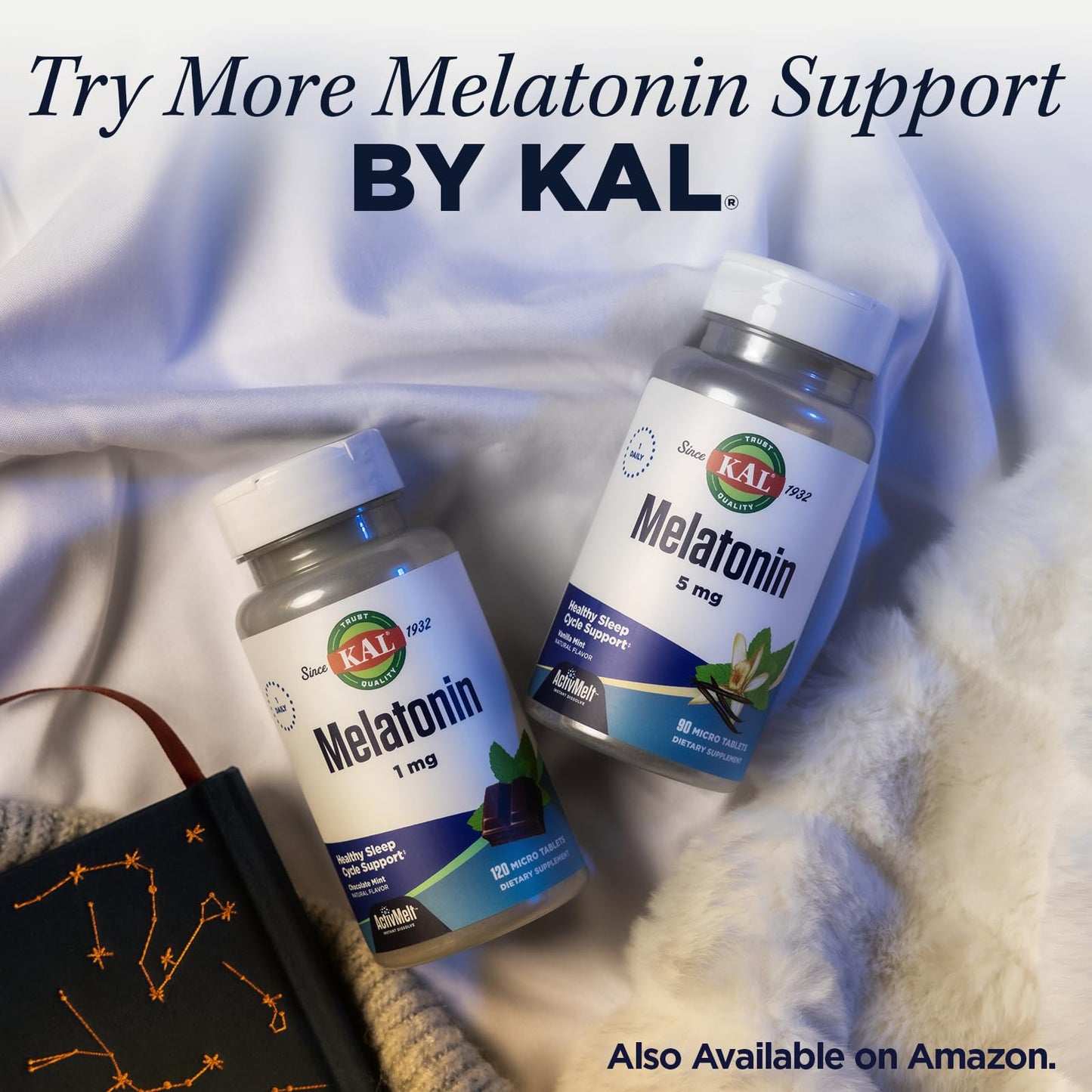 KAL 0.3 mg Melatonin Cherry Elderberry DropIns โ 2 Fluid Ounce