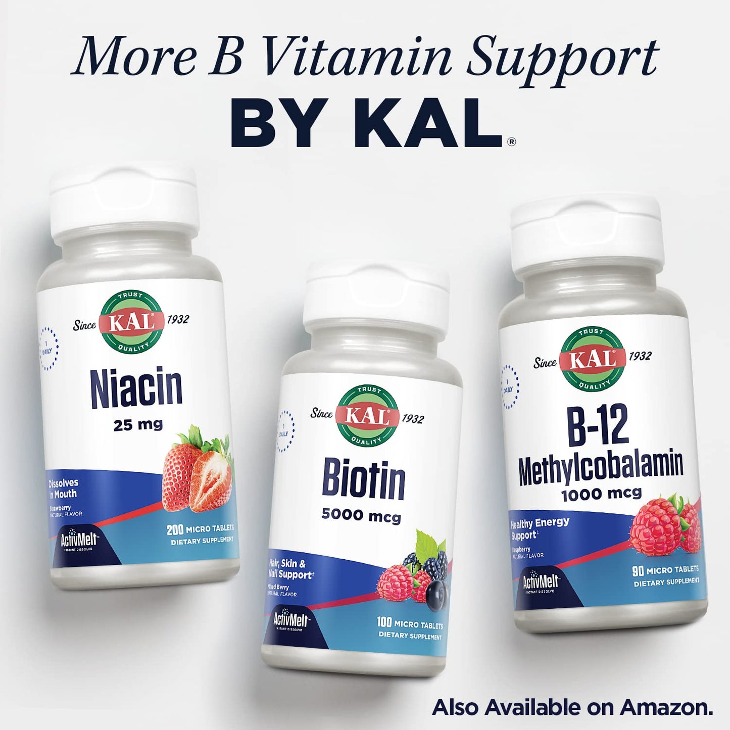 KAL Methyl Folate 800 mcg DFE (5-MTHF) ActivTab โ Heart Health, Prenatal & Mood Support | 90 Servings
