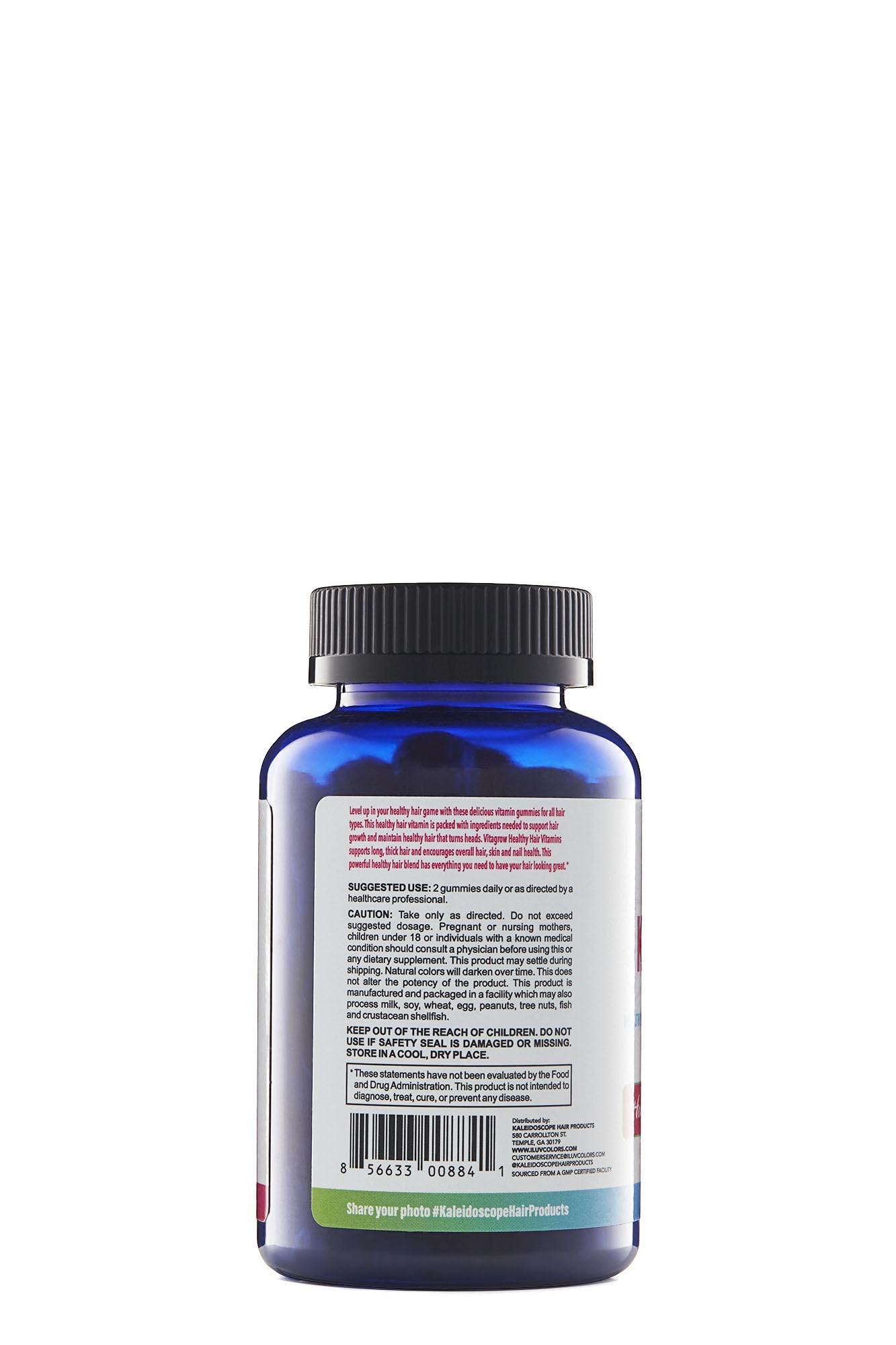 Kaleidogrow Healthy Hair Vitamins 60ct