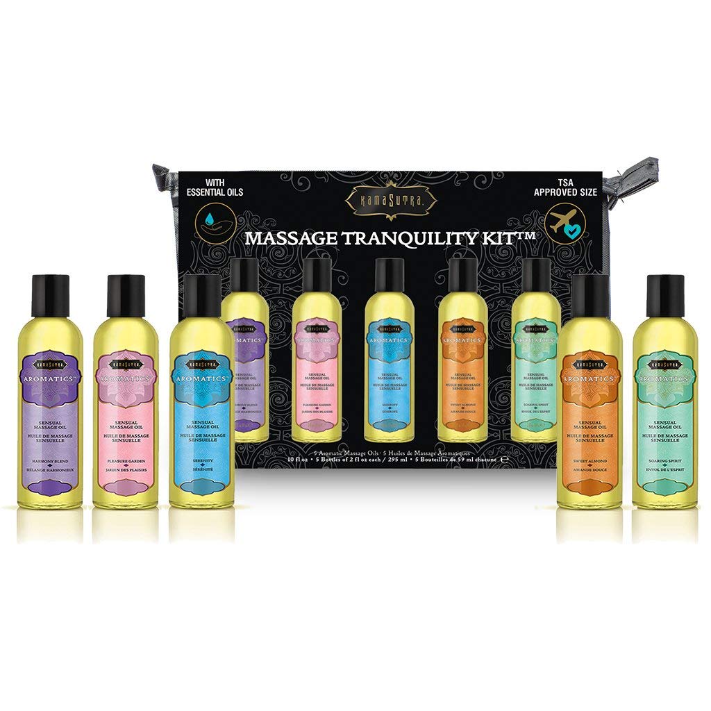 KAMA SUTRA Aromatics Massage Oils โ 5 x 2 oz Set | Relaxing, Nourishing, Sensual