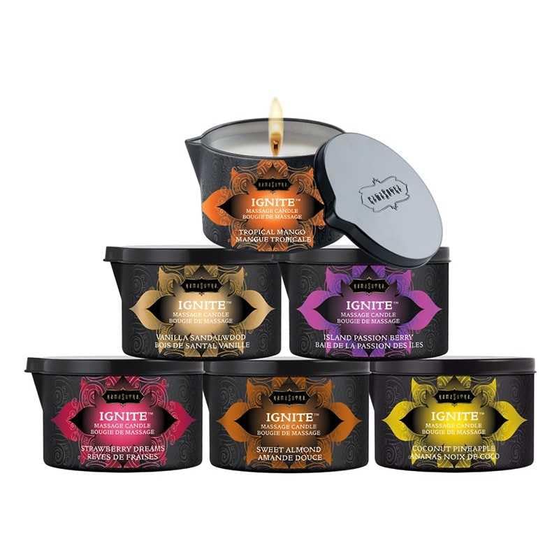 Kama Sutra Massage Candle Lubricant โ Coconut Pineapple (6 oz)
