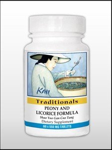 Kan Herbs Peony and Licorice Formula 60 Tabs โ Herbal Supplement | Kan Herbs
