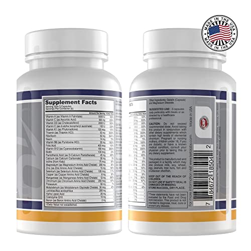Ketocore Keto Vitamins โ Keto Multivitamin for Men & Women, 90 Capsules