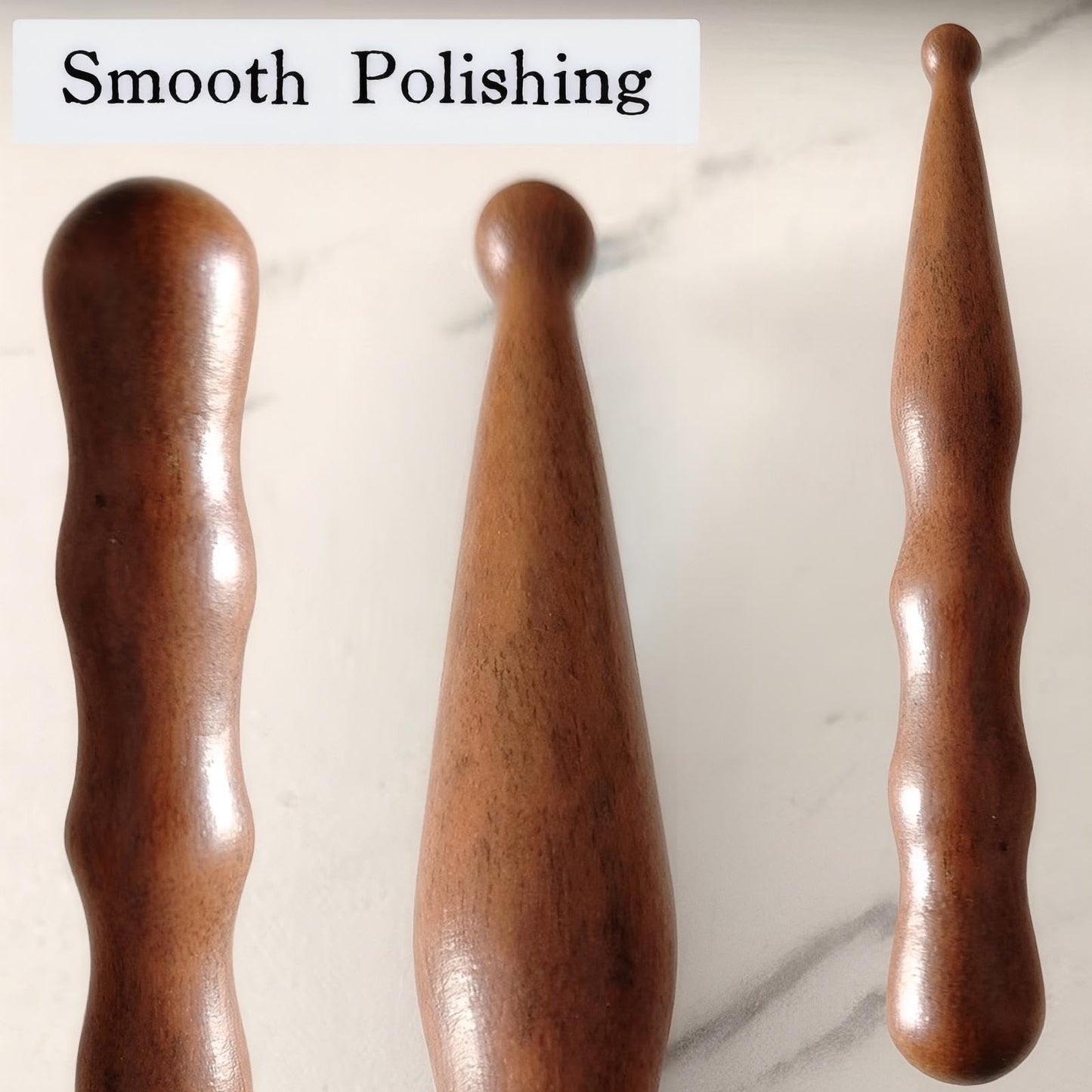 KINTEGOOD Sandalwood Acupoint Massage Pen โ Traditional Wooden Acupressure Tool
