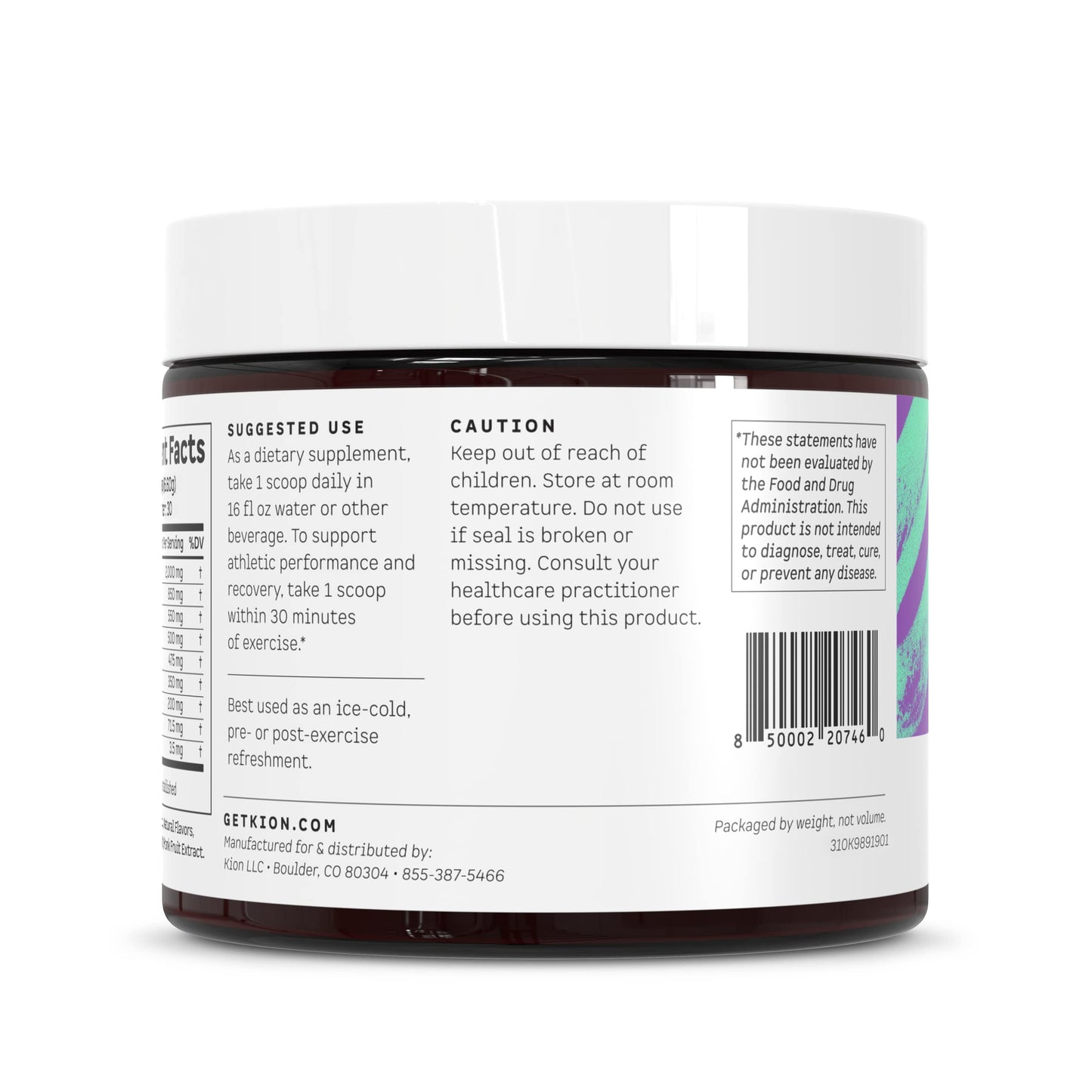 Kion Aminos โ Essential Amino Acids Powder for Energy and Recovery (30 Servings) โ Mixed Berry