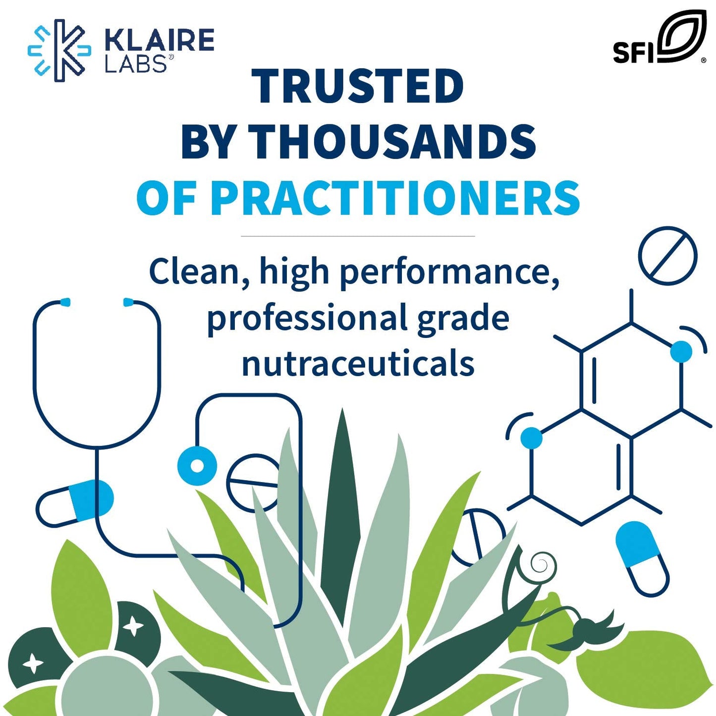 Klaire Labs Saccharomyces boulardii Probiotic โ Acid-Resistant, Hypoallergenic (60 Capsules / 2 Pack)