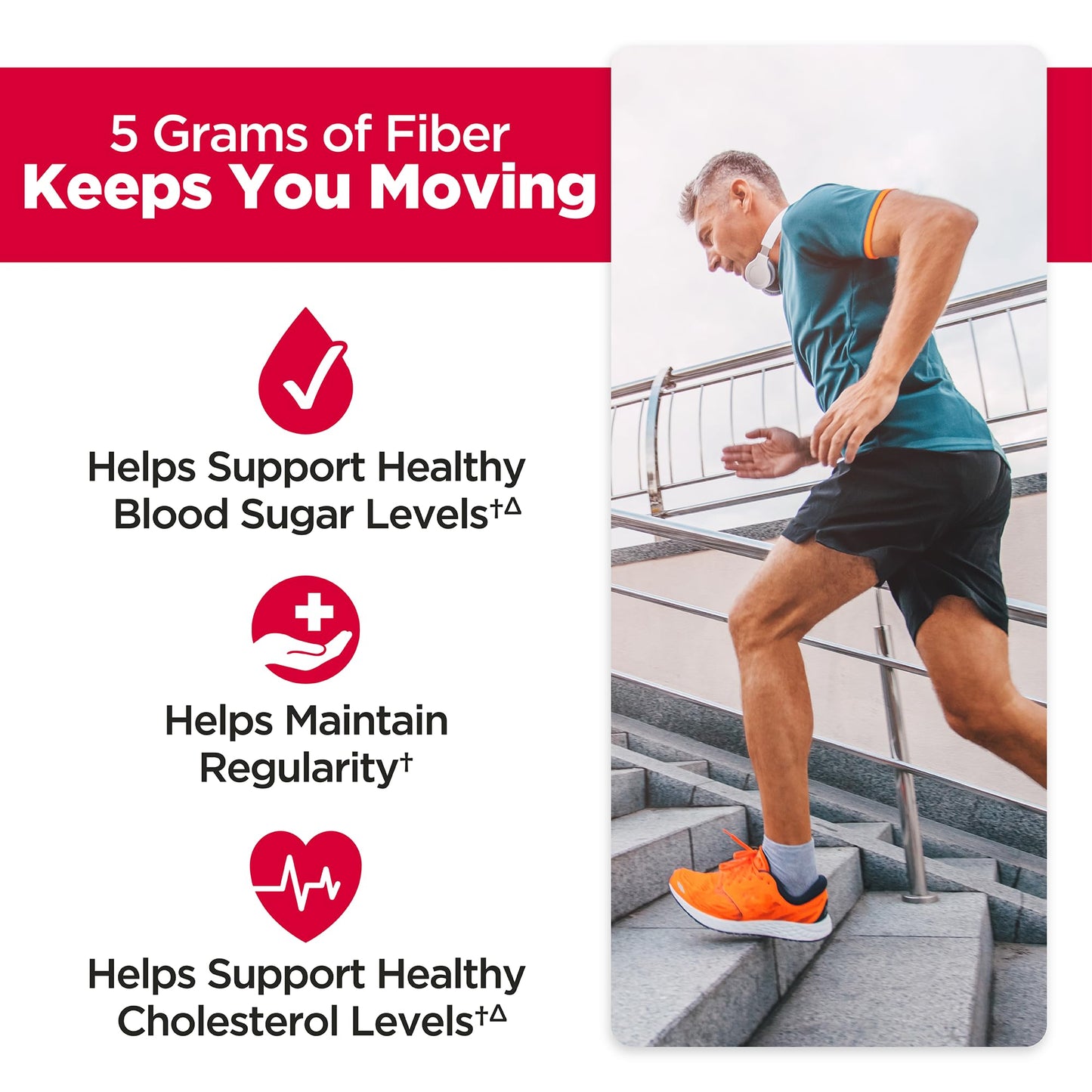 Konsyl Daily Psyllium Fiber Powder Sticks β 30 Packets, On-The-Go